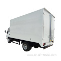 4x2 van cargo truck with isuzu engine